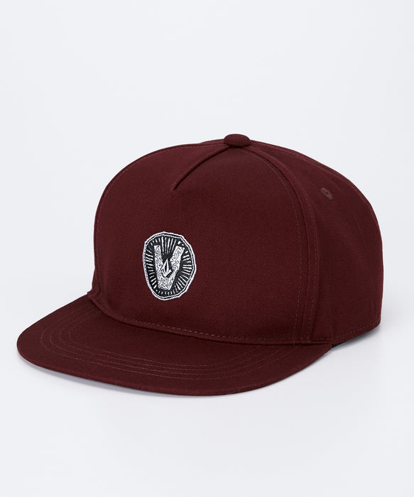 VOLCOM メンズ SKATE VITALS CAP キャップ 【2026年秋冬モデル】 BUR / F