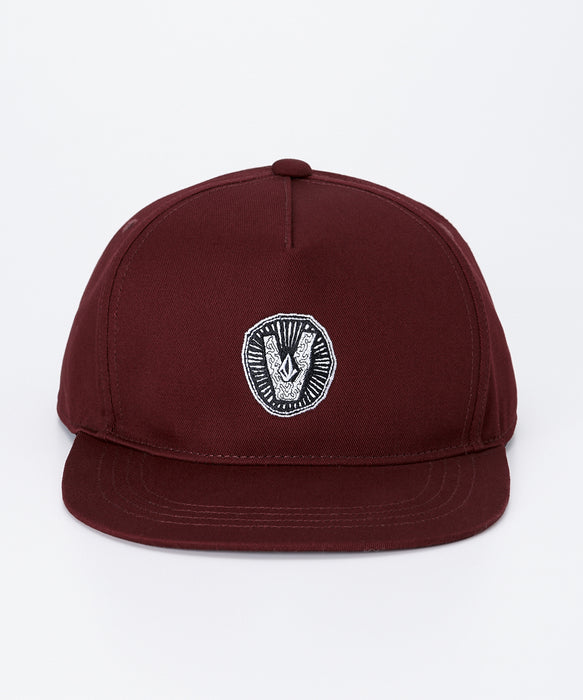 VOLCOM メンズ SKATE VITALS CAP キャップ 【2026年秋冬モデル】 BUR / F