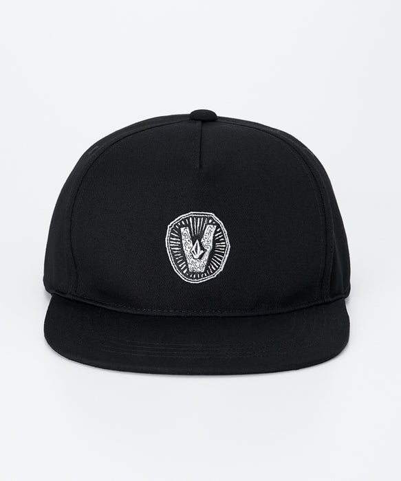 VOLCOM メンズ SKATE VITALS CAP キャップ 【2026年秋冬モデル】 FBK / F