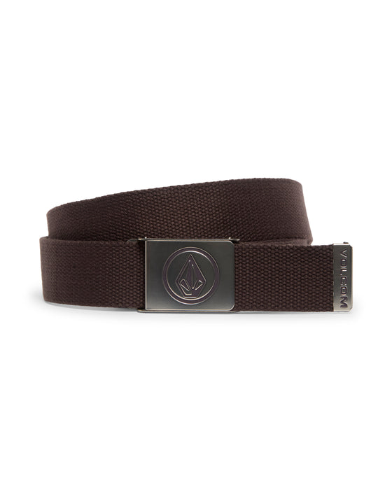 VOLCOM メンズ CIRCLE WEB BELT ベルト 【2026年秋冬モデル】 RSN / F