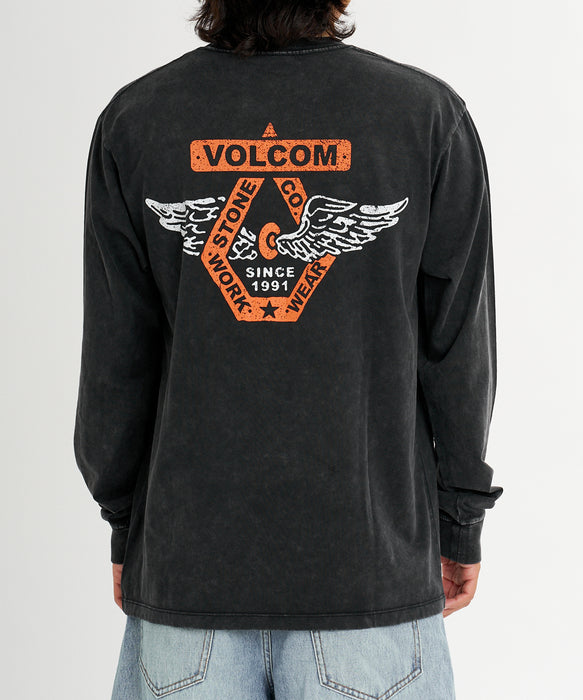 【オンライン限定】VOLCOM メンズ FREE WHEEL LS ロンT 【2026年秋冬モデル】