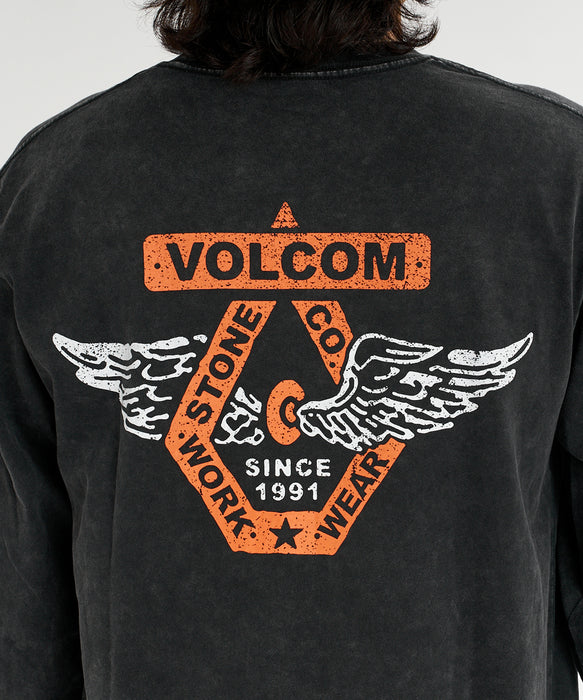 【オンライン限定】VOLCOM メンズ FREE WHEEL LS ロンT 【2026年秋冬モデル】