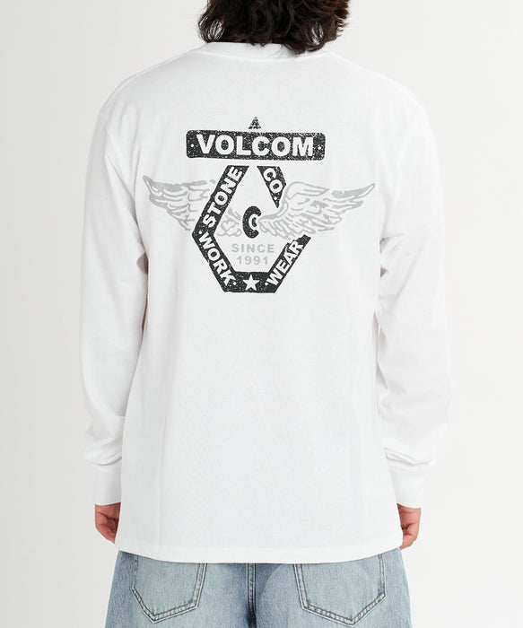 【オンライン限定】VOLCOM メンズ FREE WHEEL LS ロンT 【2026年秋冬モデル】