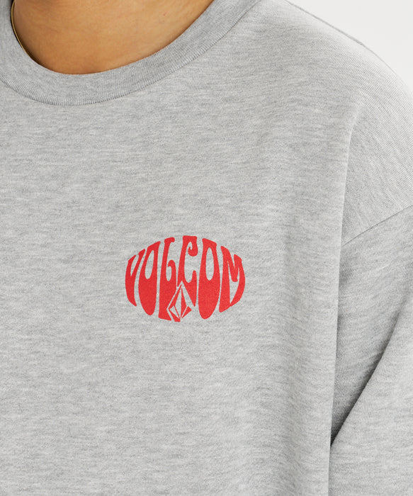 【オンライン限定】VOLCOM メンズ SOLARMAX RAGLAN CREW トレーナー 【2026年秋冬モデル】