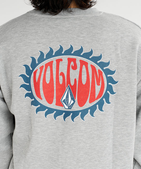 【オンライン限定】VOLCOM メンズ SOLARMAX RAGLAN CREW トレーナー 【2026年秋冬モデル】