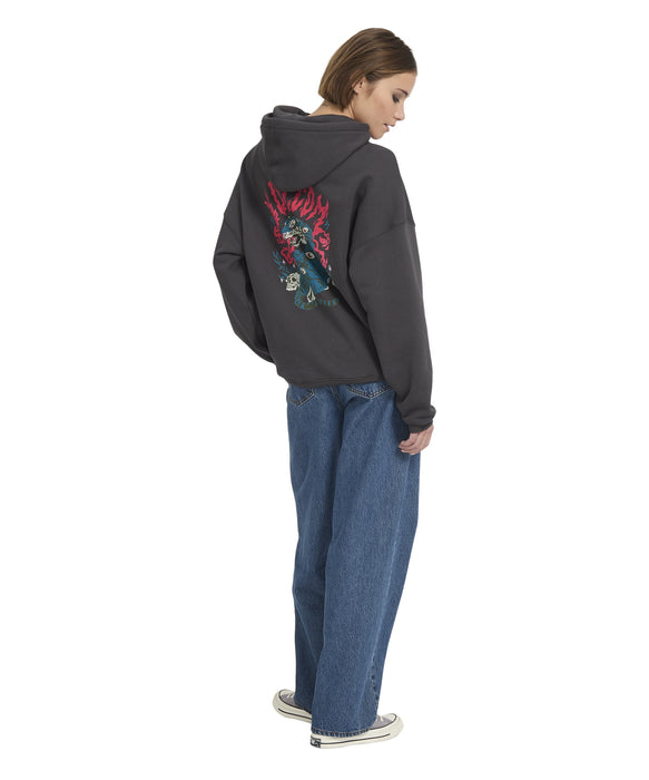 VOLCOM ウィメンズ RADICAL DAZE UP PO パーカー 【2026年秋冬モデル】 BLK / M