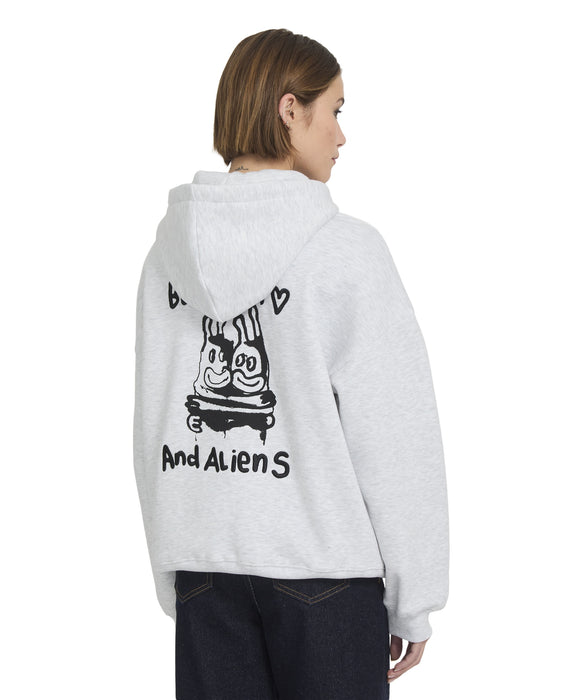 VOLCOM ウィメンズ FA OZZY FLEECE ZIP パーカー 【2026年秋冬モデル】 BNH / M