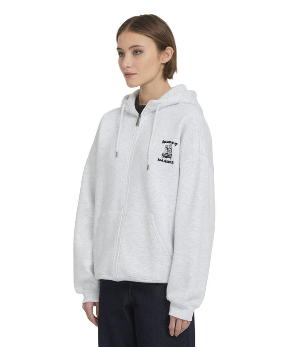 VOLCOM ウィメンズ FA OZZY FLEECE ZIP パーカー 【2026年秋冬モデル】 BNH / M