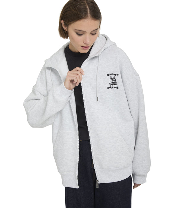 VOLCOM ウィメンズ FA OZZY FLEECE ZIP パーカー 【2026年秋冬モデル】 BNH / M