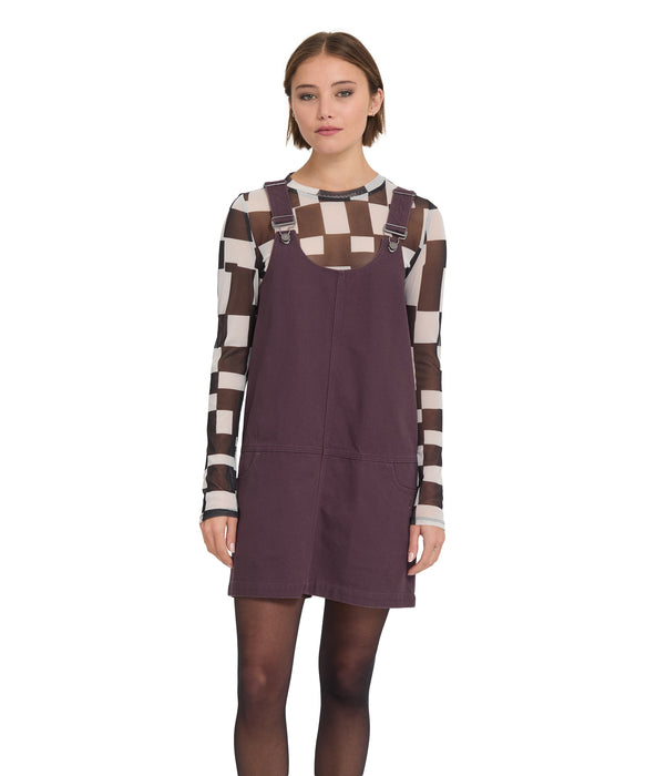 VOLCOM ウィメンズ WORKESTRA DRESS ワンピース 【2026年秋冬モデル】 RSN / L