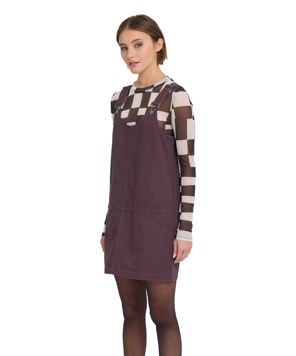 VOLCOM ウィメンズ WORKESTRA DRESS ワンピース 【2026年秋冬モデル】 RSN / L