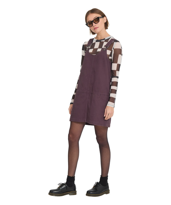 VOLCOM ウィメンズ WORKESTRA DRESS ワンピース 【2026年秋冬モデル】 RSN / L