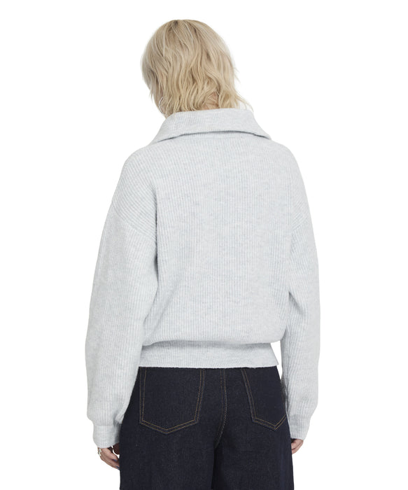 VOLCOM ウィメンズ VOLTRANE SWEATER セーター 【2026年秋冬モデル】 BNH / L