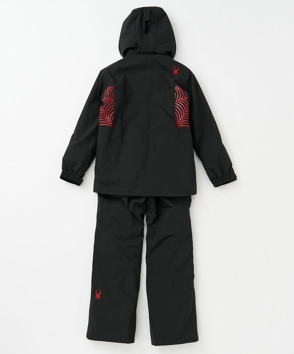 SPYDER キッズ SPYDERWEB SUIT JY スノーウェア BLK / 160