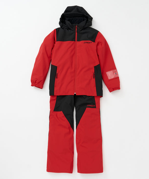 SPYDER キッズ SPYDERWEB SUIT JY スノーウェア RED / 160