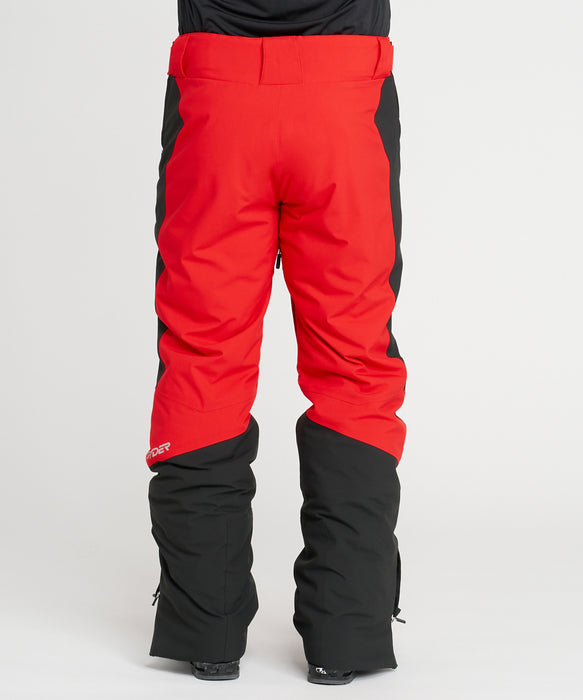 SPYDER メンズ PROPULSION PANTS J ロングパンツ RED / L