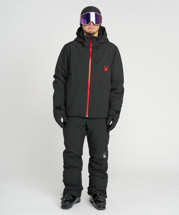 SPYDER メンズ LEADER JACKET J ジャケット BLK / L