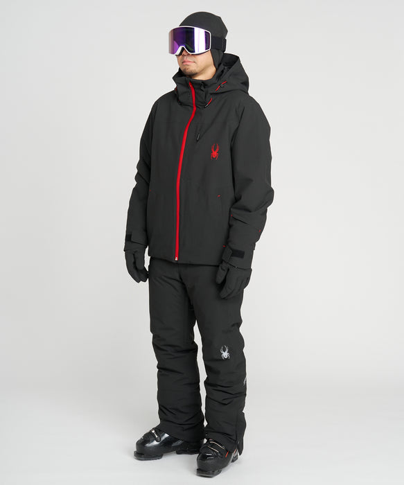 SPYDER メンズ LEADER JACKET J ジャケット BLK / L