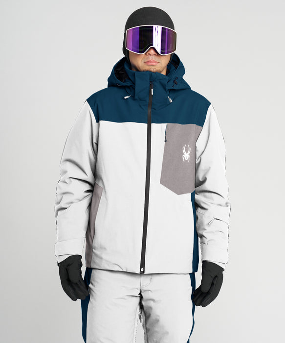 SPYDER メンズ LEADER JACKET J ジャケット OFF / L