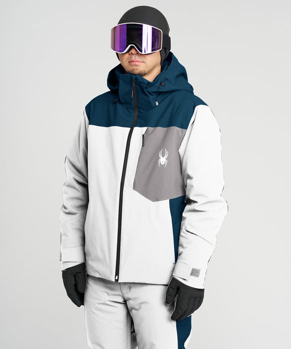 SPYDER メンズ LEADER JACKET J ジャケット OFF / L