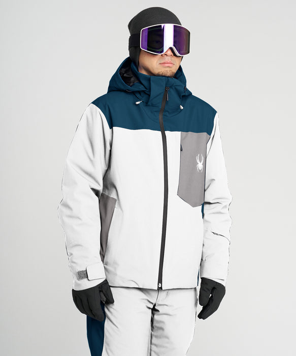 SPYDER メンズ LEADER JACKET J ジャケット OFF / L