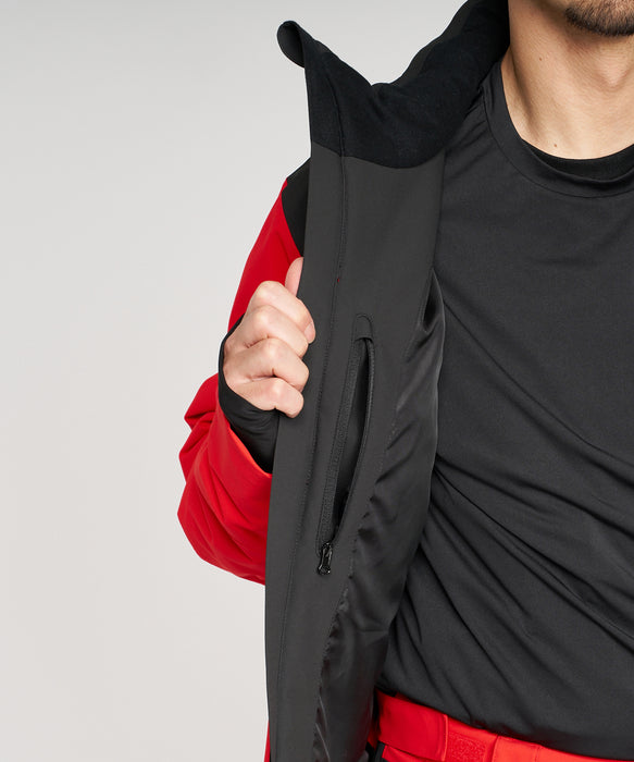 SPYDER メンズ LEADER JACKET J ジャケット RED / L
