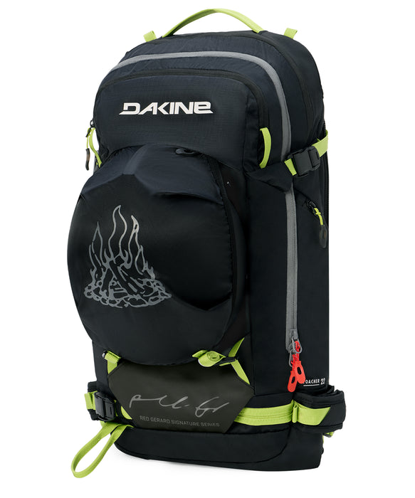 DAKINE TEAM POACHER BACKPACK 22L RED GERARD BLK / F