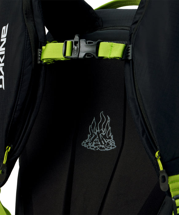 DAKINE TEAM POACHER BACKPACK 22L RED GERARD BLK / F