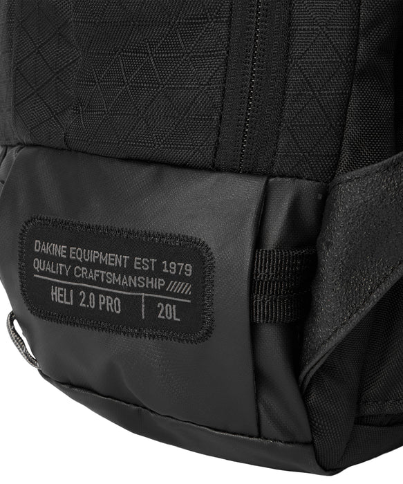 DAKINE HELI 2.0 PRO BACKPACK 20L BLK / F
