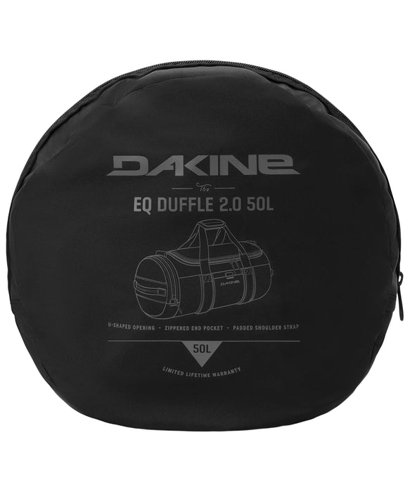 DAKINE EQ DUFFLE 2.0 50L ショルダーバッグ 【2026年秋冬モデル】 BLK / F