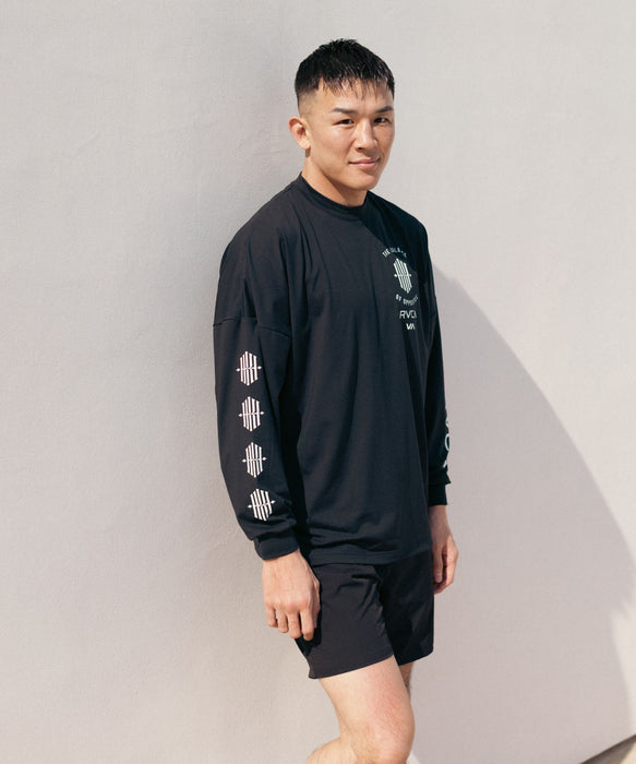 RVCA SPORT メンズ 【RVCA×KHI】 LT ストレッチ・ドライ ロンT 【2026年秋冬モデル】