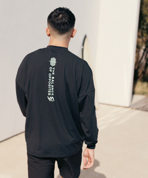 RVCA SPORT メンズ 【RVCA×KHI】 LT ストレッチ・ドライ ロンT 【2026年秋冬モデル】