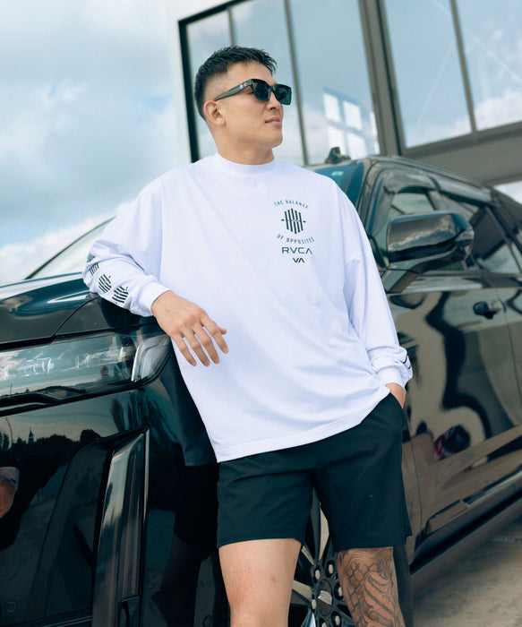 RVCA SPORT メンズ 【RVCA×KHI】 LT ストレッチ・ドライ ロンT 【2026年秋冬モデル】