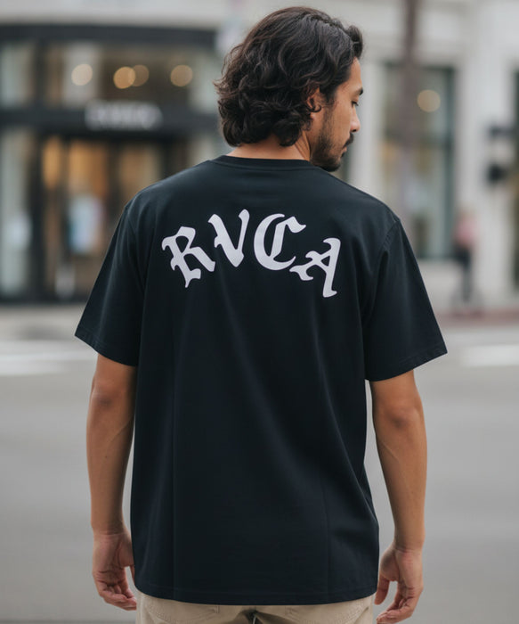 RVCA メンズ BACK SIDE OE ARCH SFST サーフTシャツ 【2026年春夏モデル】