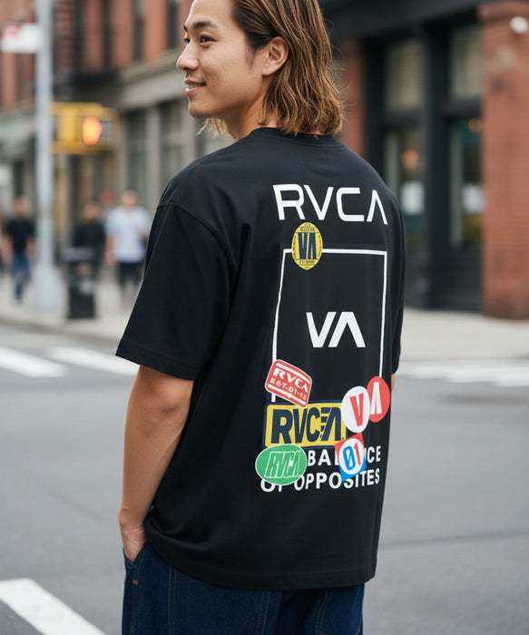 【接続冷感】RVCA メンズ VACATION TAG BOX Tシャツ 【2026年夏モデル】