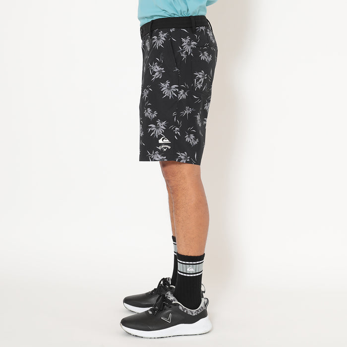 【QUIKSILVER X Callaway】CWQS COASTAL FLORAL RELAX SHORTS花柄サーフショートパンツ
