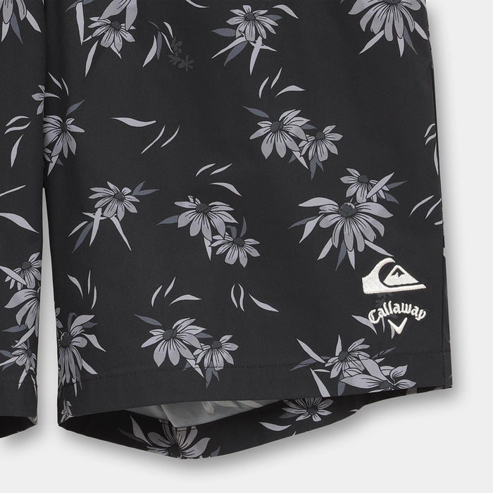 【QUIKSILVER X Callaway】CWQS COASTAL FLORAL RELAX SHORTS花柄サーフショートパンツ