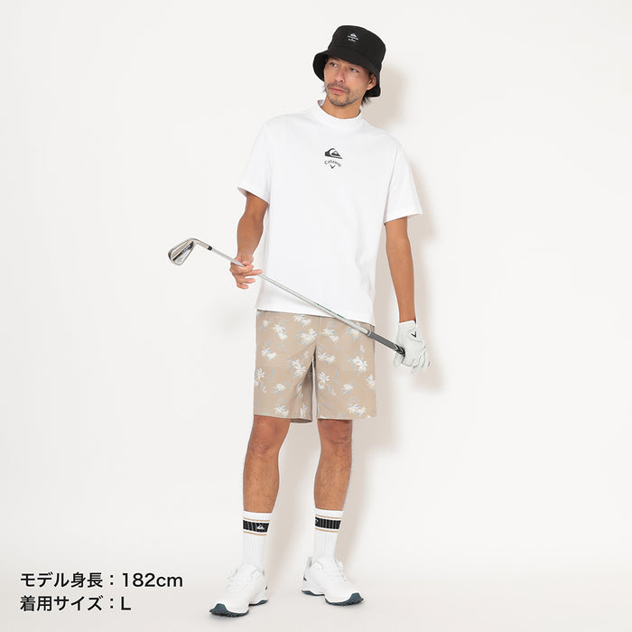 【QUIKSILVER X Callaway】CWQS COASTAL FLORAL RELAX SHORTS花柄サーフショートパンツ
