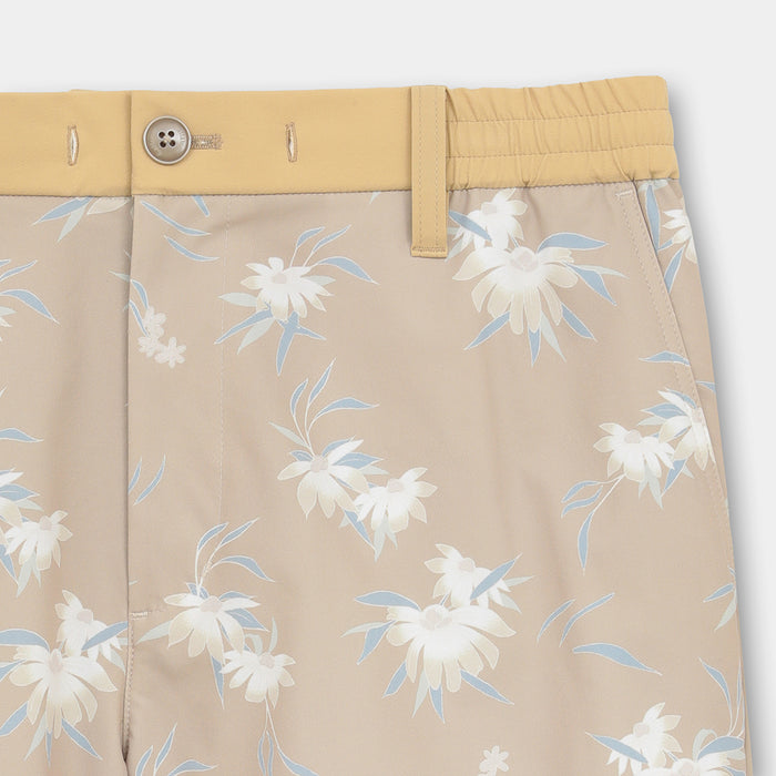 【QUIKSILVER X Callaway】CWQS COASTAL FLORAL RELAX SHORTS花柄サーフショートパンツ