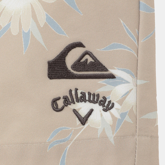 【QUIKSILVER X Callaway】CWQS COASTAL FLORAL RELAX SHORTS花柄サーフショートパンツ