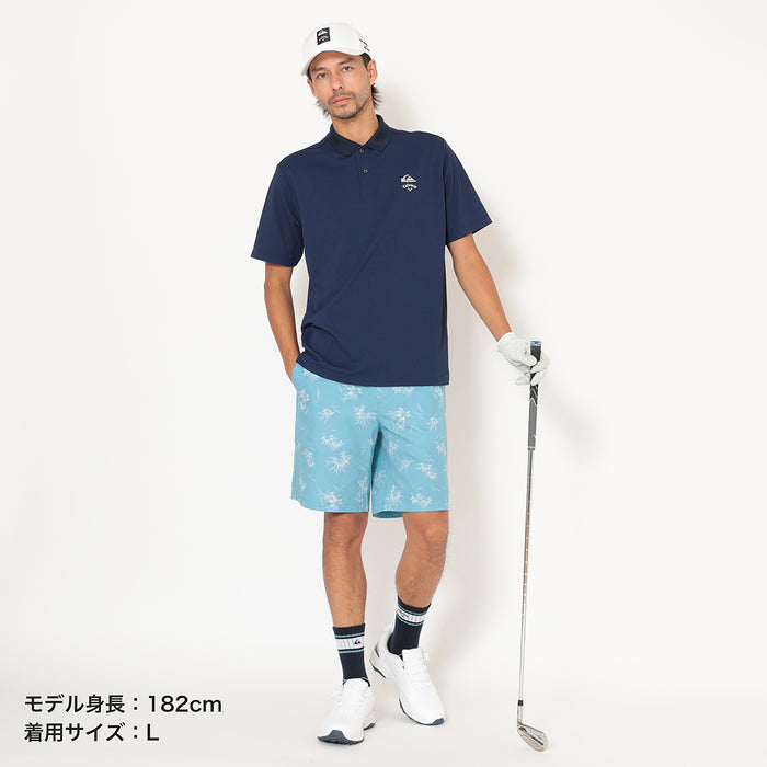 【QUIKSILVER X Callaway】CWQS COASTAL FLORAL RELAX SHORTS花柄サーフショートパンツ