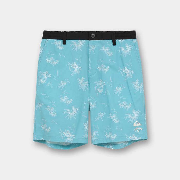【QUIKSILVER X Callaway】CWQS COASTAL FLORAL RELAX SHORTS花柄サーフショートパンツ