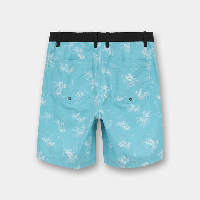 【QUIKSILVER X Callaway】CWQS COASTAL FLORAL RELAX SHORTS花柄サーフショートパンツ