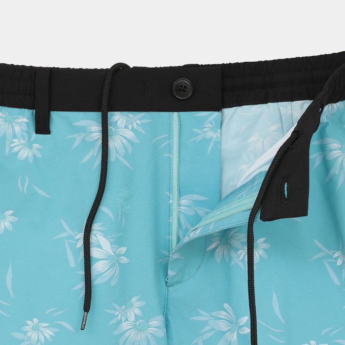 【QUIKSILVER X Callaway】CWQS COASTAL FLORAL RELAX SHORTS花柄サーフショートパンツ