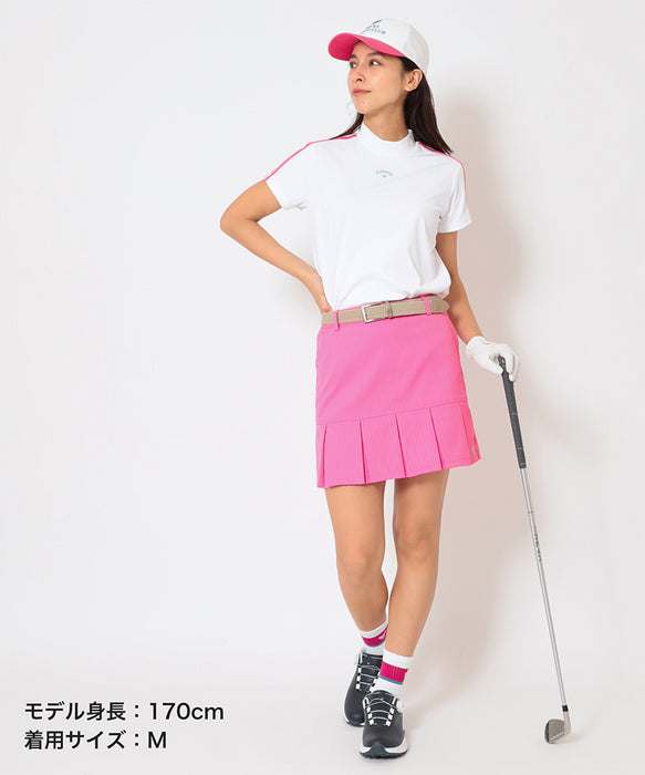 【Callaway×ROXY】PLETAED SKIRT コラボプリーツスカート 【2026年夏モデル】