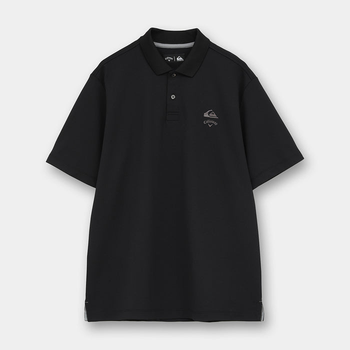 【QUIKSILVER X Callaway】CWQS POLO SSバックロゴ半袖ポロシャツ