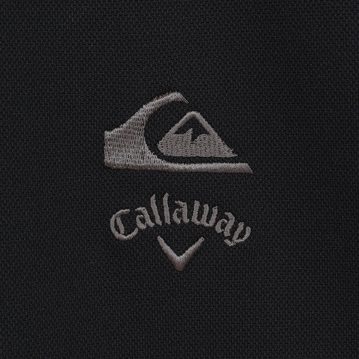【QUIKSILVER X Callaway】CWQS POLO SSバックロゴ半袖ポロシャツ