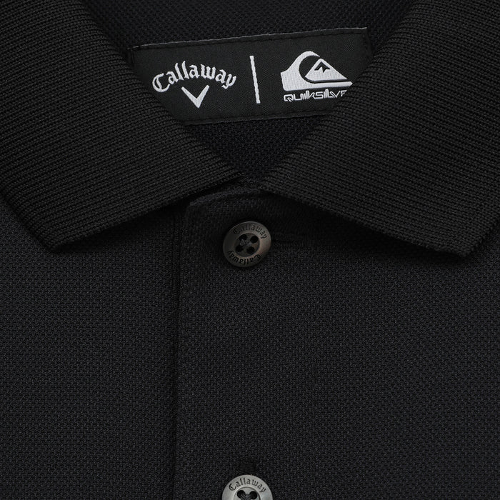 【QUIKSILVER X Callaway】CWQS POLO SSバックロゴ半袖ポロシャツ