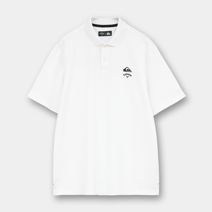 【QUIKSILVER X Callaway】CWQS POLO SSバックロゴ半袖ポロシャツ