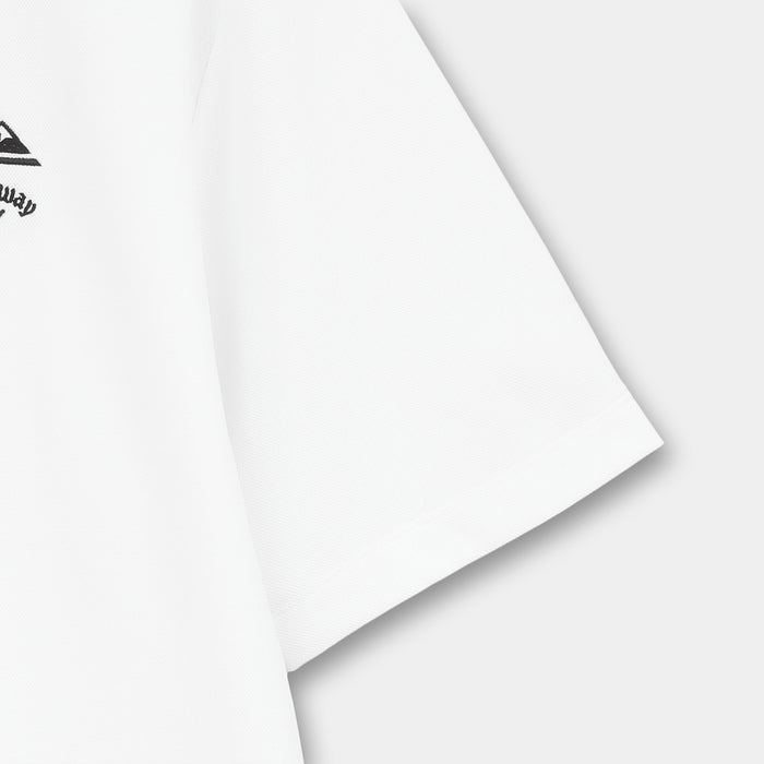 【QUIKSILVER X Callaway】CWQS POLO SSバックロゴ半袖ポロシャツ